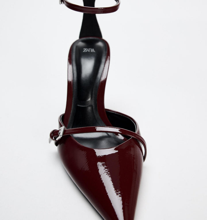 Moudda ZARA - Escarpins talon aiguille boucle bracelet - Tunisie 3