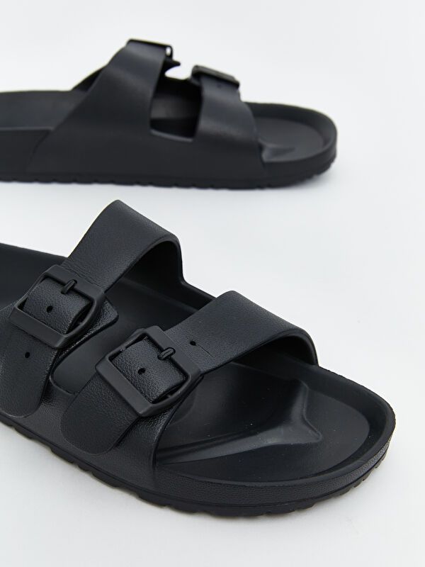 Moudda LC Waikiki - Pantoufles légères couleur Noir pour hommes - Tunisie 3