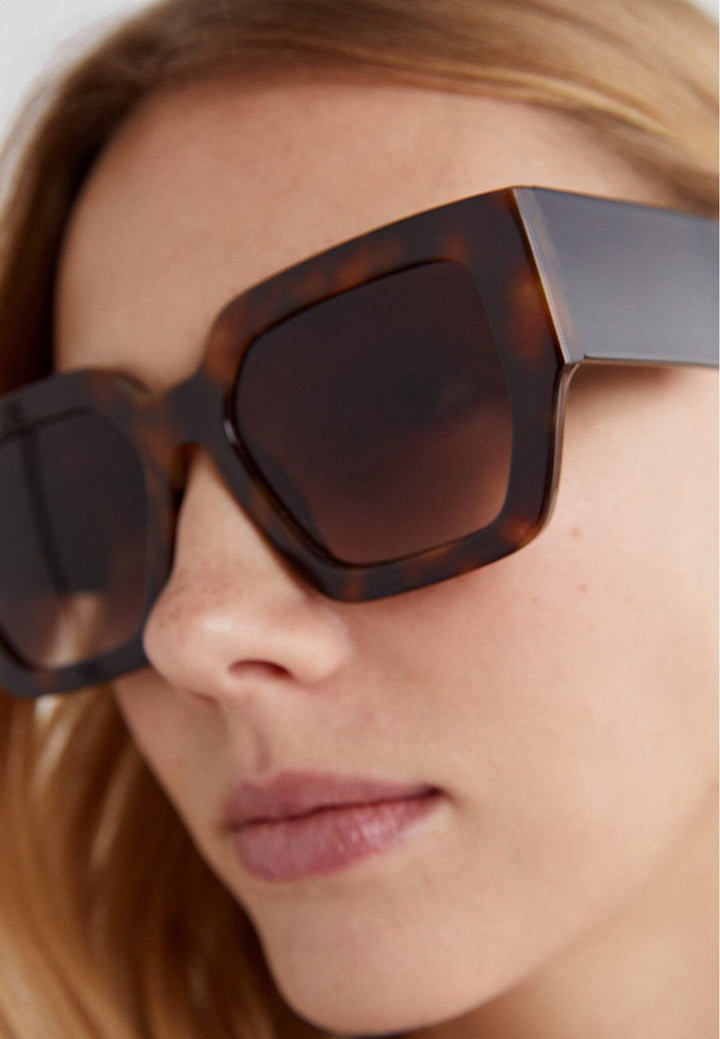 Moudda STRADIVARIUS - Grandes Lunettes Carrées Écaille - Tunisie 3