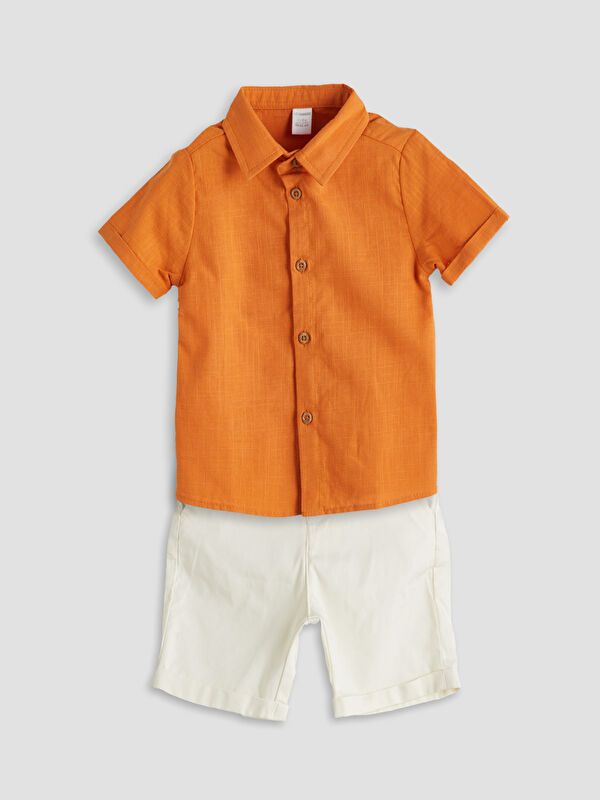 Moudda LC Waikiki - Ensemble manches courtes en tissu pour Garçon - Tunisie 1