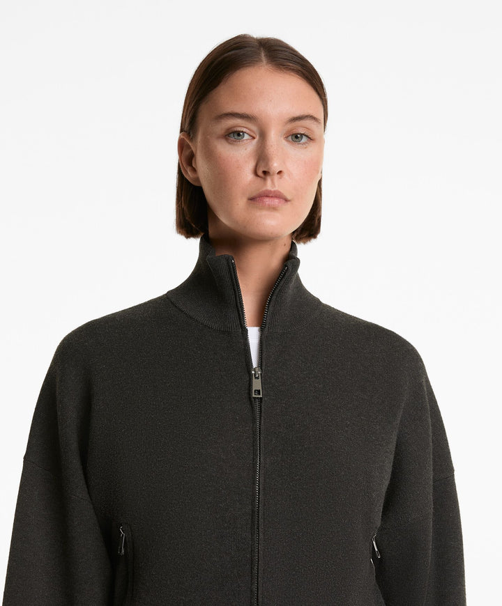 Moudda Oysho - Veste Manches Longues Longue - Zip Through Midi - Tunisie 3