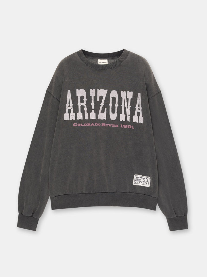 Moudda PULL & BEAR - Sweat Graphique Arizona - Tunisie 2