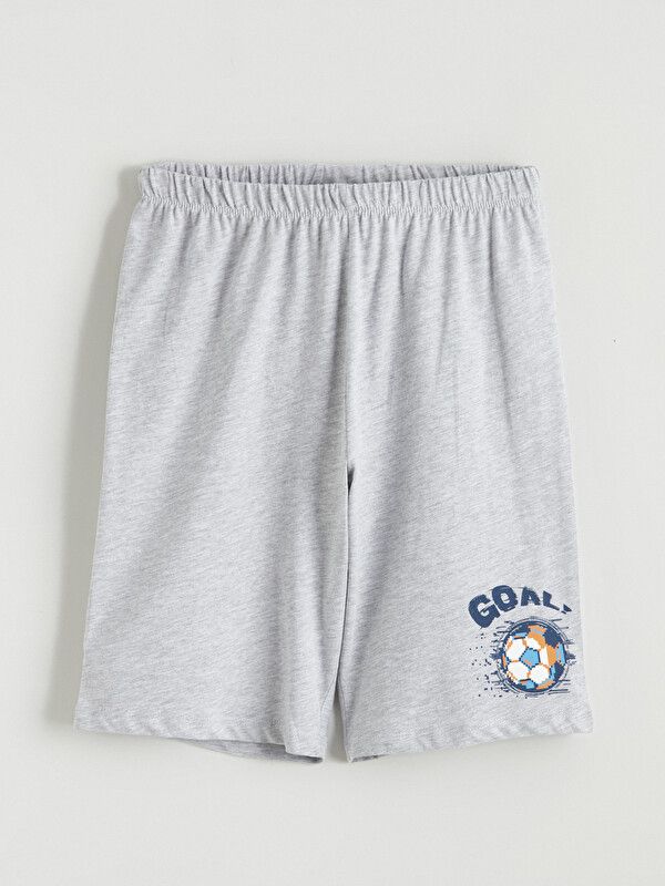 Moudda LC Waikiki - Bas de pyjama en jersey pour Garçon couleur Bleu marine imprimé - Tunisie 2