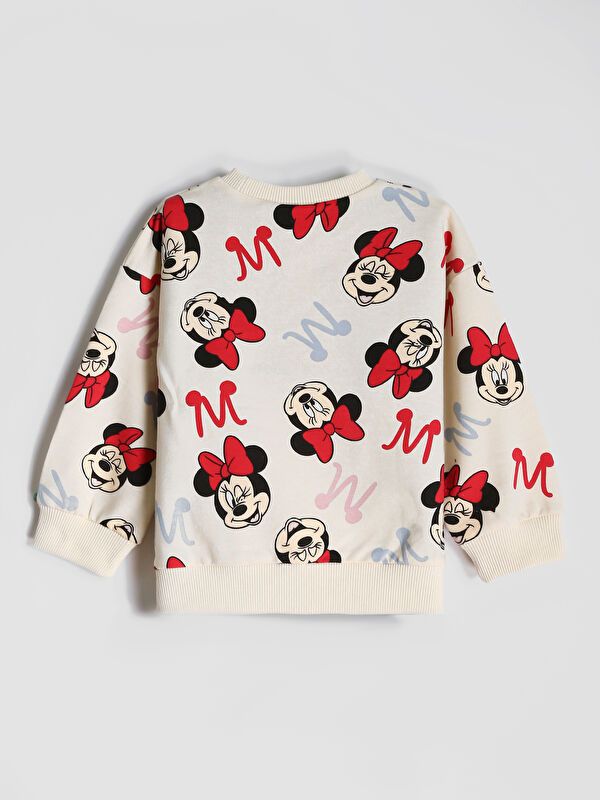 Moudda LC Waikiki - Ensemble jersey sous licence Fille Imprimé écru - Tunisie 4