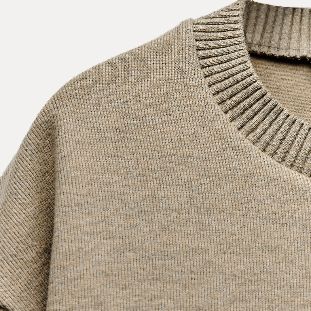 Moudda ZARA - Sweat en Maille Manches Longues Doux - Tunisie 3