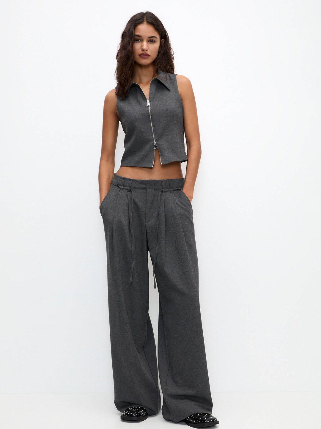 Moudda PULL & BEAR - Pantalon Ceinture Cordon - Tunisie 5