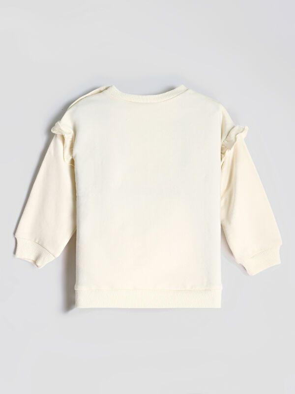 Moudda LC Waikiki - Ensemble en jersey Fille Ecru - Tunisie 4