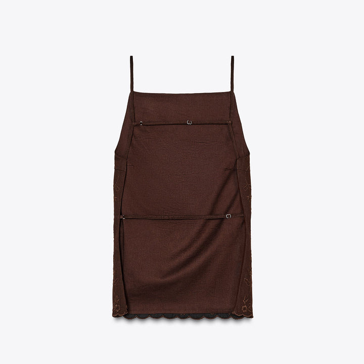 Moudda ZARA - Top Lin Halter - Détail Broderies - Tunisie 2