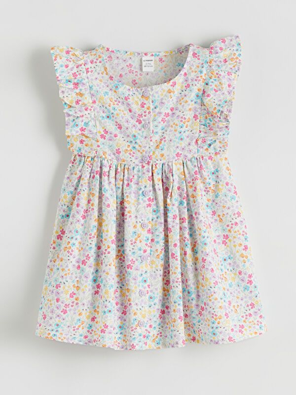Moudda LC Waikiki - Robe manches courtes en tissu pour Fille - Tunisie 1