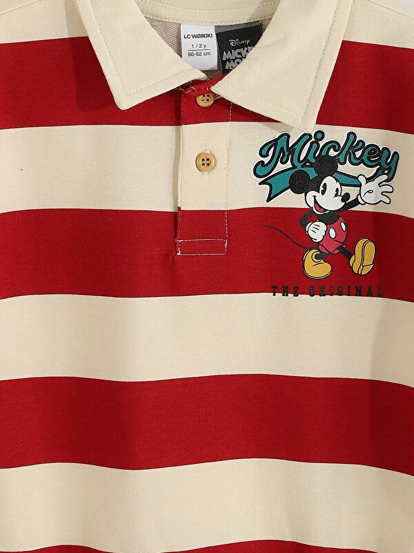 Moudda LC Waikiki - Sweatshirt en jersey sous licence Garçon Beige clair - Tunisie 4