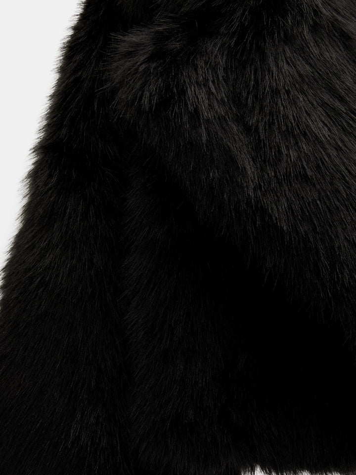 Moudda PULL & BEAR - Manteau Poil Court Revers Fête - Tunisie 2