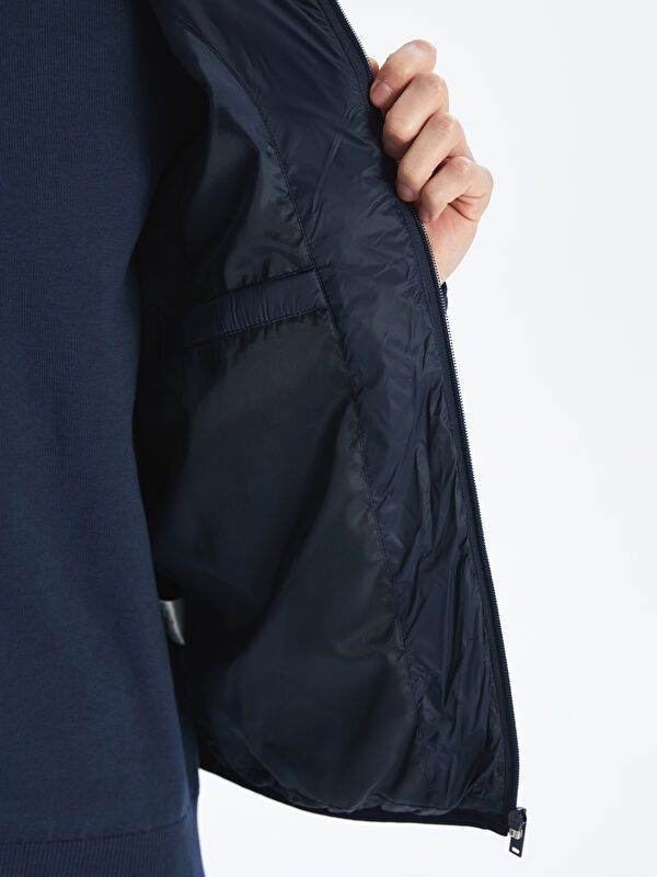 Moudda LC Waikiki - Manteau matelassé léger Homme Marine - Tunisie 4