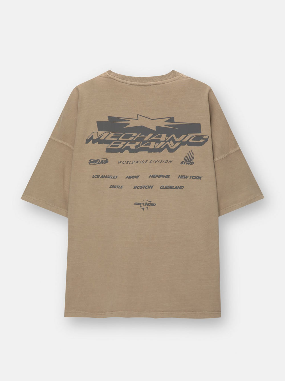 Moudda PULL & BEAR - T-Shirt Demi-Manches Collection Trendy Tex MC04 - Tunisie 2