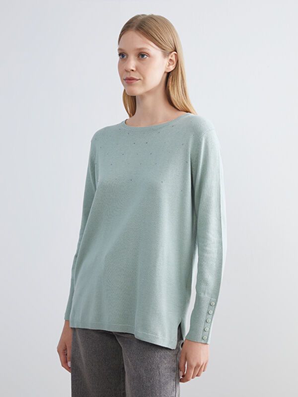 Moudda LC Waikiki - Cv tricot pullover mid pour Femmes - Tunisie 1