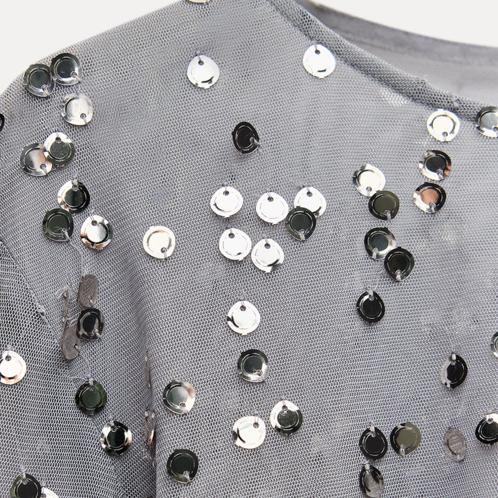 Moudda ZARA - Haut en tulle pailleté - Tunisie 3