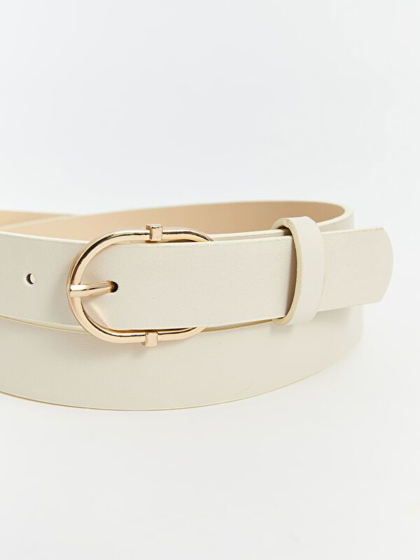 Moudda LC Waikiki - Ceinture couleur Beige pour femmes - Tunisie 5