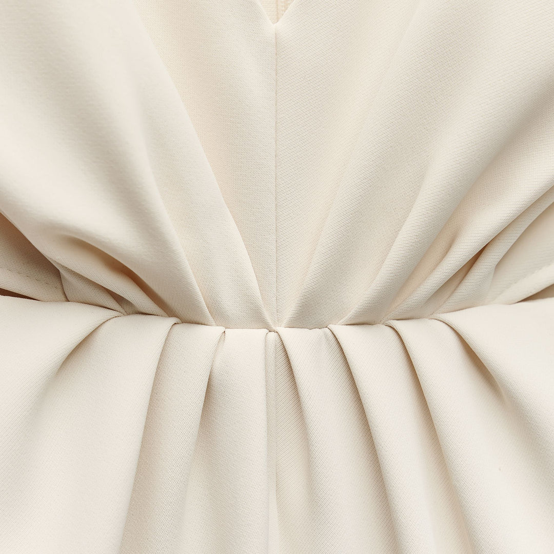 Moudda ZARA - Combinaison longue en crêpe, détails dorés - Tunisie 4