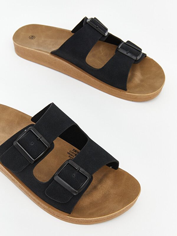 Moudda LC Waikiki - Pantoufles pour Homme couleur Noir - Tunisie 3