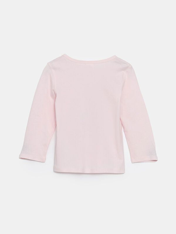 Moudda LC Waikiki - Sous-vêtement jersey pyjama manches longues milieu pour Filles - Tunisie 3