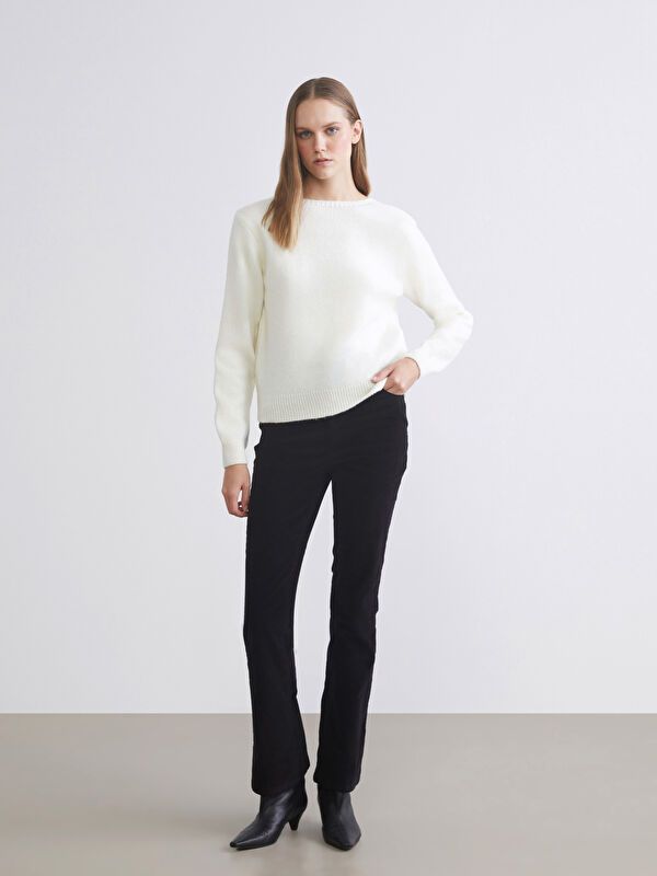 Moudda LC Waikiki - Pantalon tissé cv épais pour Femmes - Tunisie 1