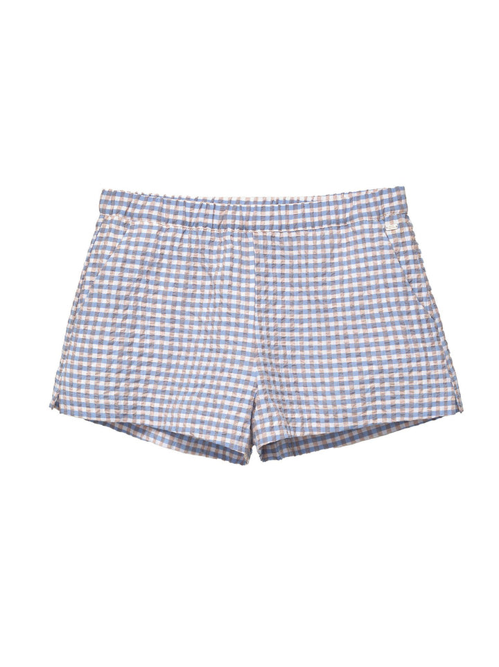 Moudda PULL & BEAR - Short Pacific - Vichy Bicolore - Tunisie 1