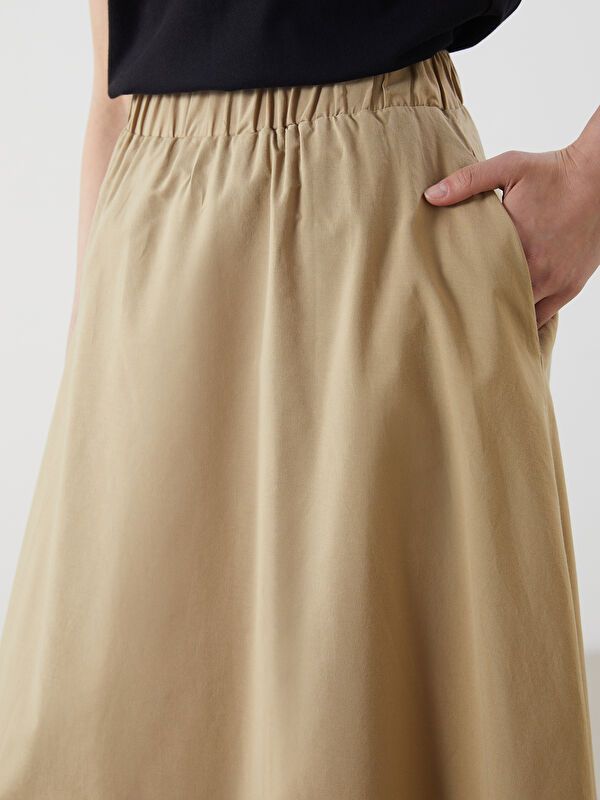 Moudda LC Waikiki - Jupe longue en tissu tissé pour Femme - Tunisie 3