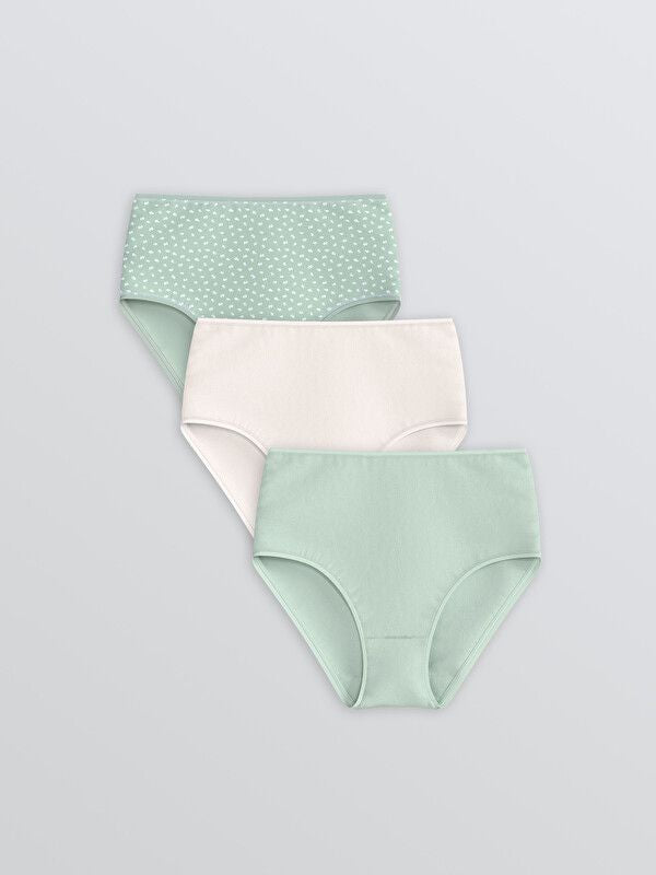 Moudda LC Waikiki - Culotte pour Femme couleur Vert terne imprimé - Tunisie 1