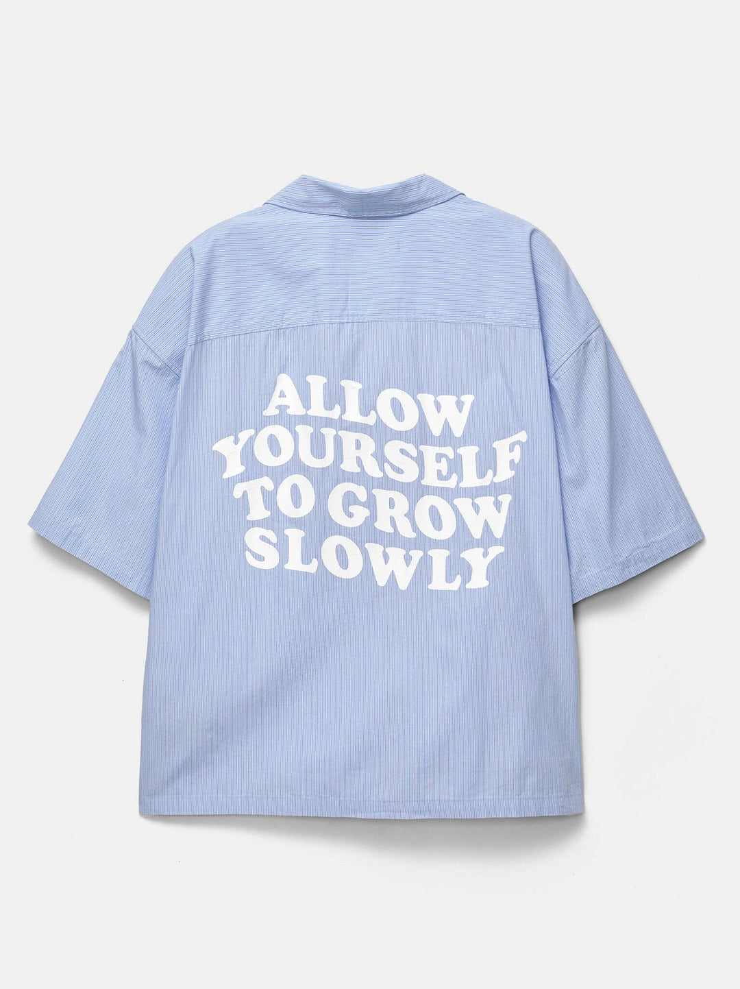 Moudda PULL & BEAR - Chemise Popeline - Rayures & Texte - Tunisie 3