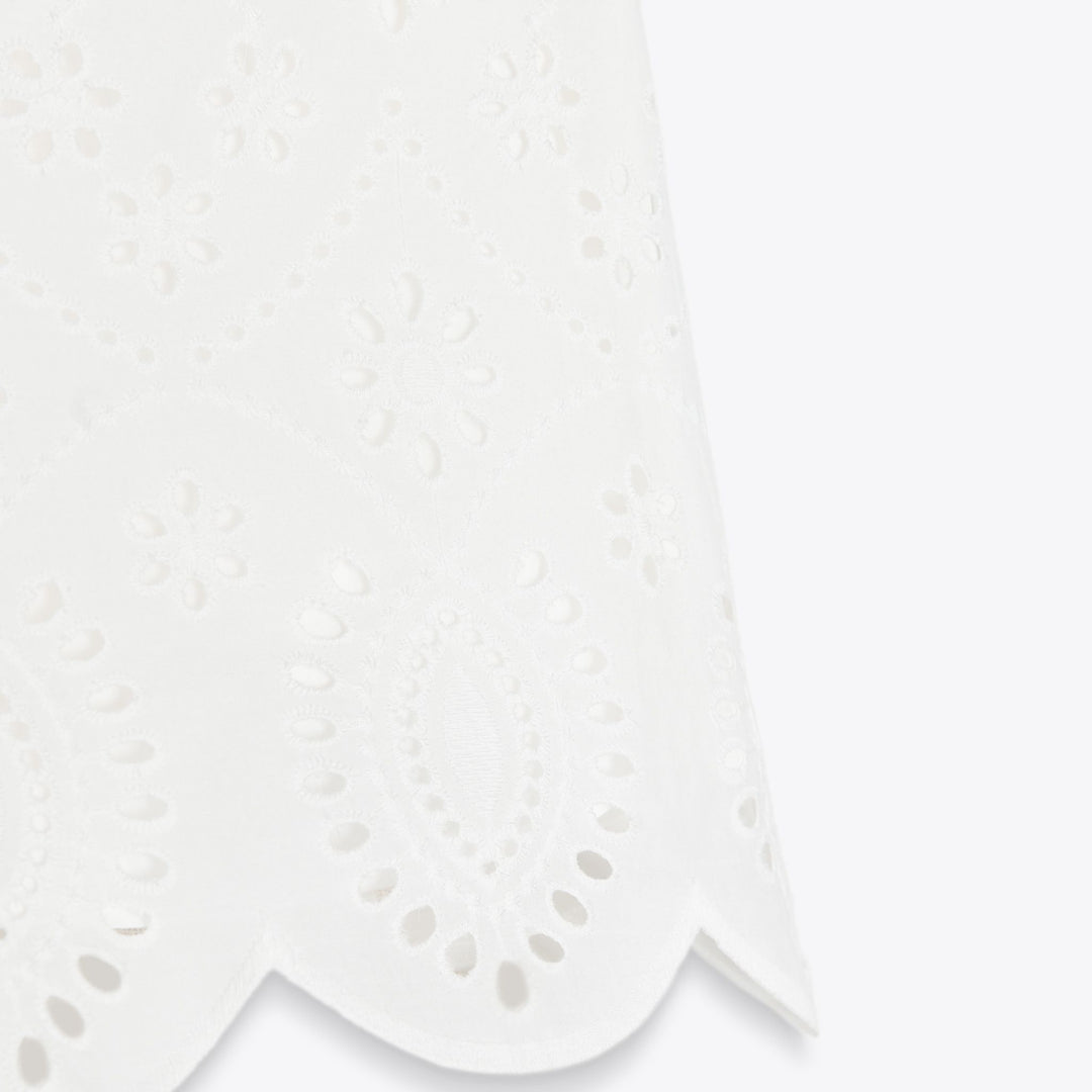 Moudda ZARA - Ensemble Bermuda - Broderie Suisse - Tunisie 3