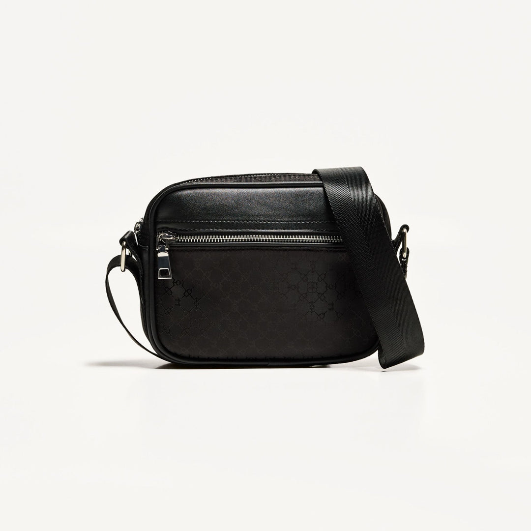 Moudda BERSHKA - Sac Crossbody Technique - Monogramme & Poche Fermeture - Tunisie 1