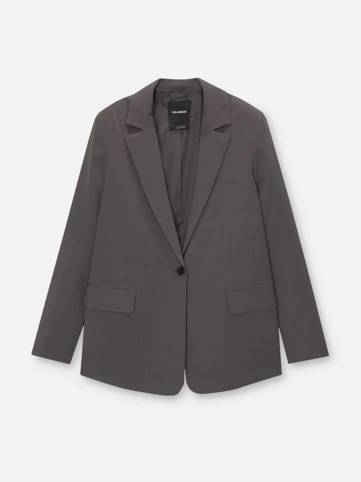Moudda PULL & BEAR - Blazer Basique - 1 Bouton - Tunisie 3