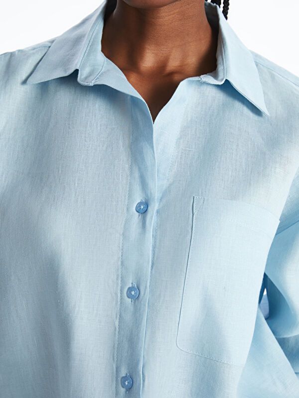 Moudda LC Waikiki - Chemise tissée à manches longues pour Femmes - Tunisie 3