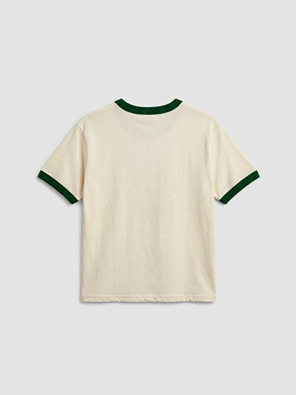 Moudda LC Waikiki - T-shirt manches courtes en jersey pour Garçon couleur Écru - Tunisie 2