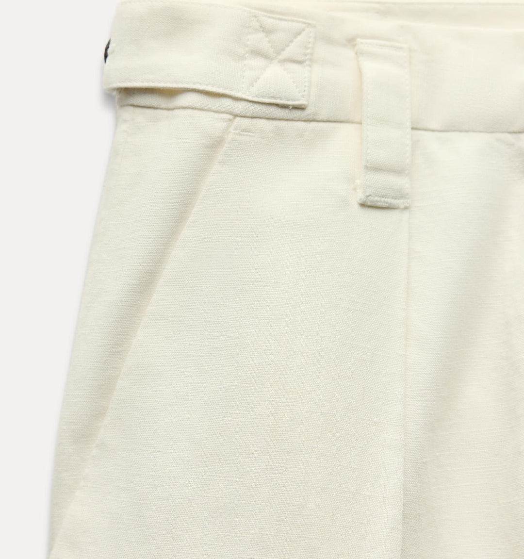 Moudda ZARA - Pantalon large en lin/coton, plissé - Tunisie 3