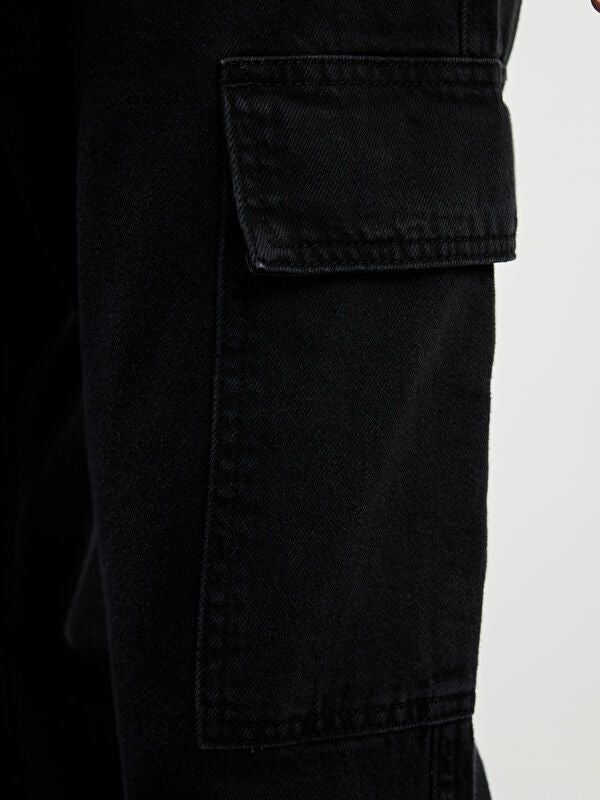 Moudda LC Waikiki - Pantalon tissé denim basique Homme Rodéo noir - Tunisie 3