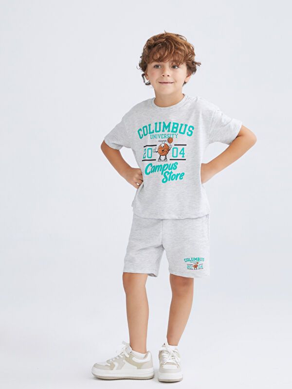 Moudda LC Waikiki - Ensemble manches courtes en jersey pour Garçon - Tunisie 2