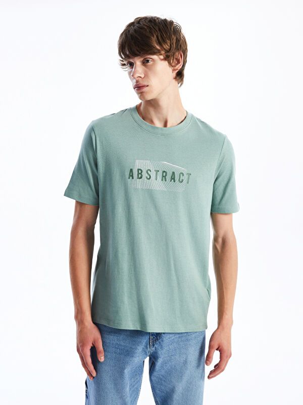 Moudda LC Waikiki - T-shirt imprimé manches courtes en jersey pour Homme - Tunisie 1