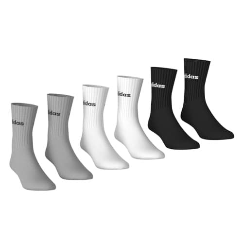 Moudda Adidas - Chaussettes rembourrées hauteur mollet logo linéaire (6 paires) - Tunisie 5