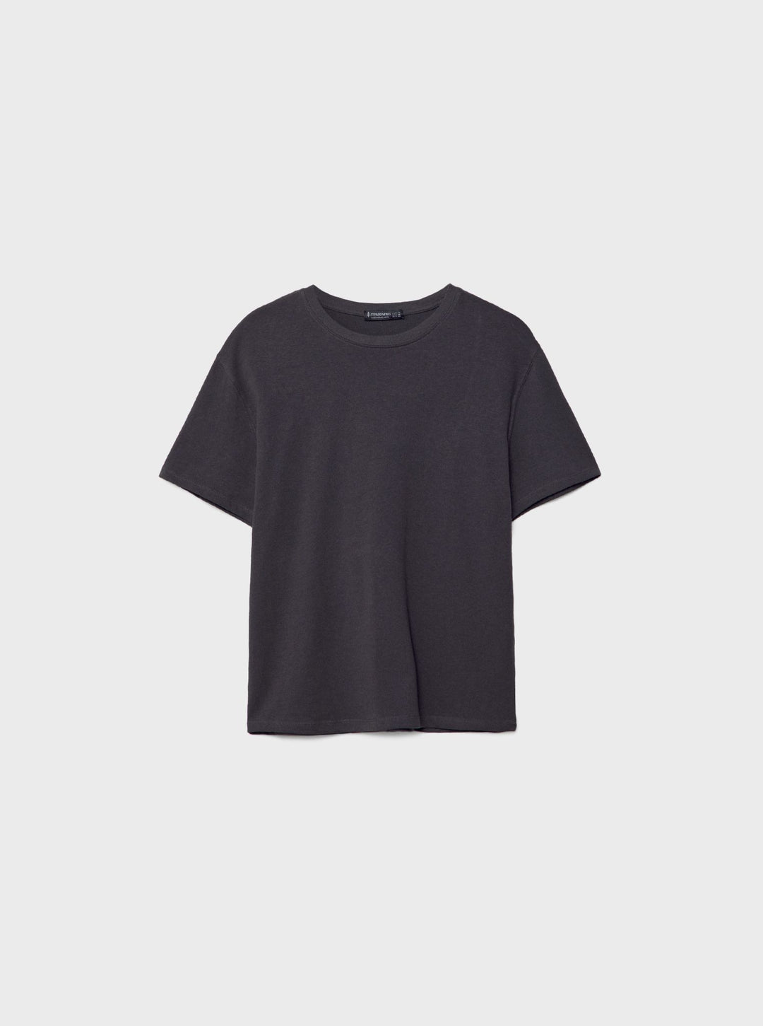 Moudda STRADIVARIUS - T-Shirt Manches courtes Boxy en Coton Épais - Tunisie 4