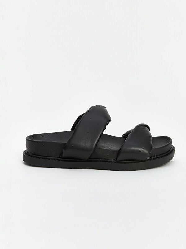 Moudda LC Waikiki - Chaussons stylés pour Femme couleur Noir - Tunisie 2