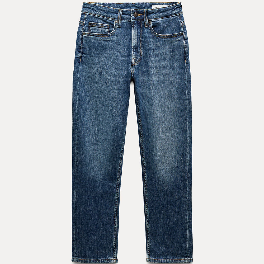 Moudda ZARA - Jean relaxed slim indigo foncé - Tunisie 2