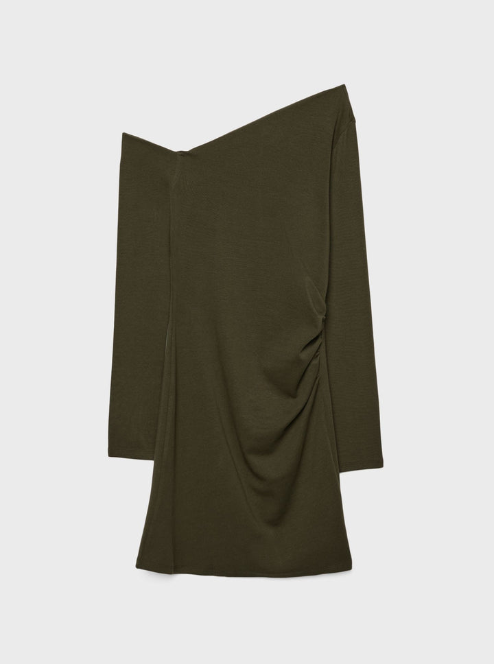 Moudda STRADIVARIUS - Robe Courte à Col Asymétrique Manches longues - Tunisie 3