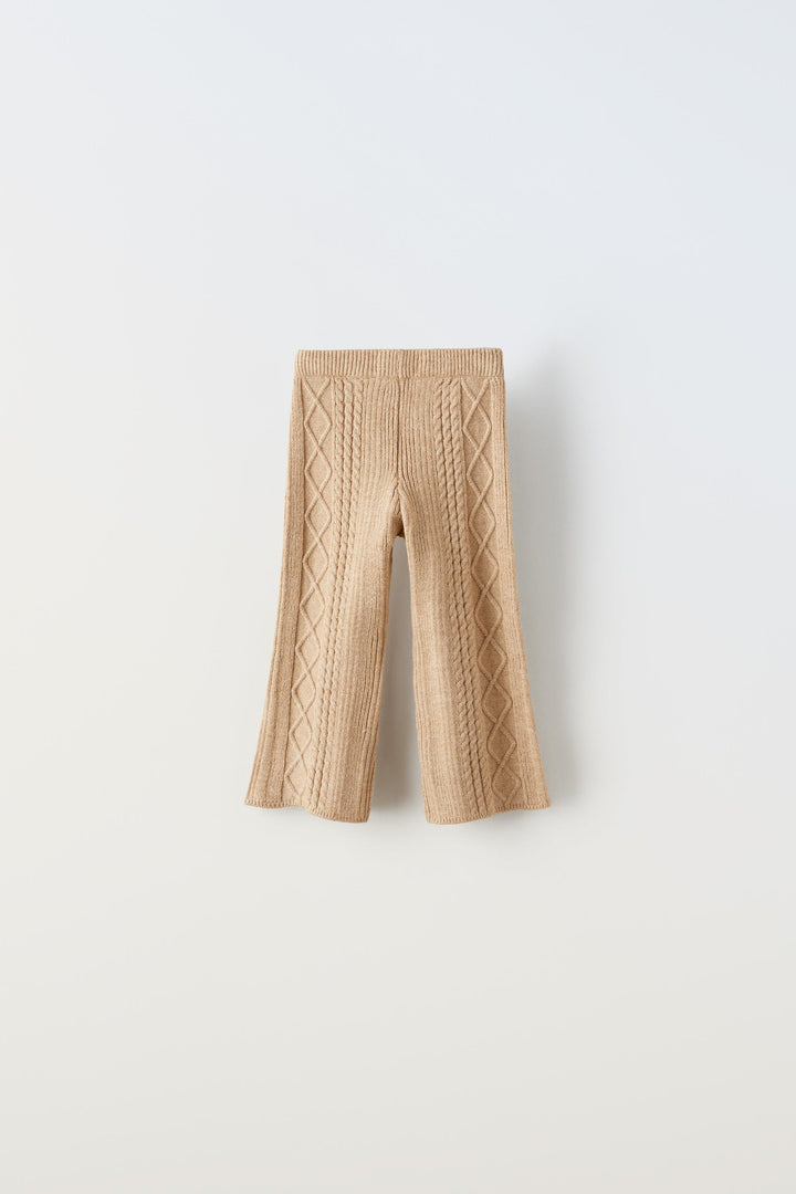 Pantalon en tricot enfants flare huit - 6T