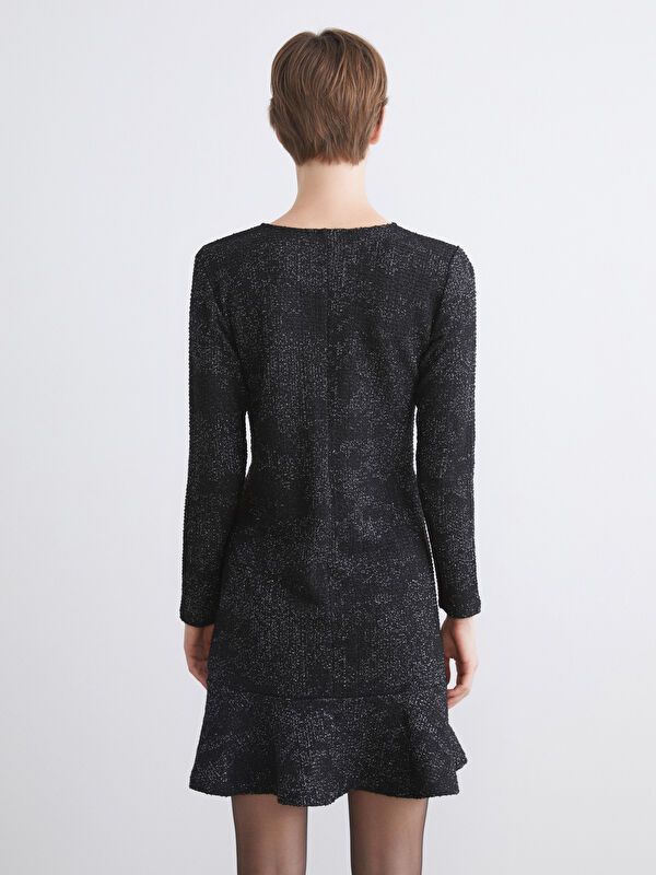 Moudda LC Waikiki - Robe en jersey uncv à manches longues pour Femmes - Tunisie 4