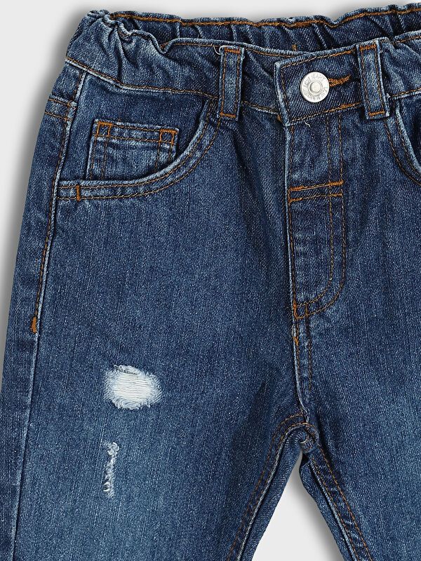 Moudda LC Waikiki - Pantalon tissé en denim Garçon Rodéo mid indigo - Tunisie 4