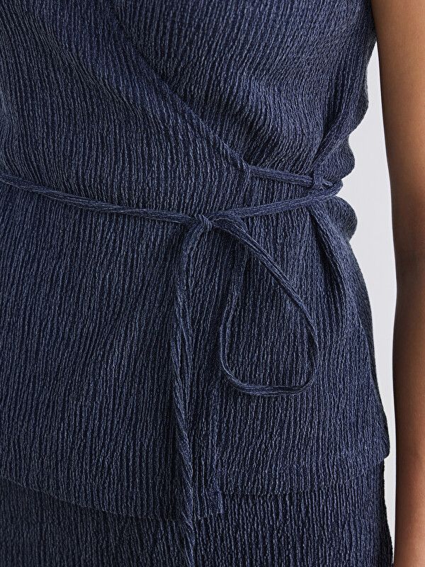 Moudda LC Waikiki - Pack jersey à maches courtes pour Femme couleur Bleu marine - Tunisie 3