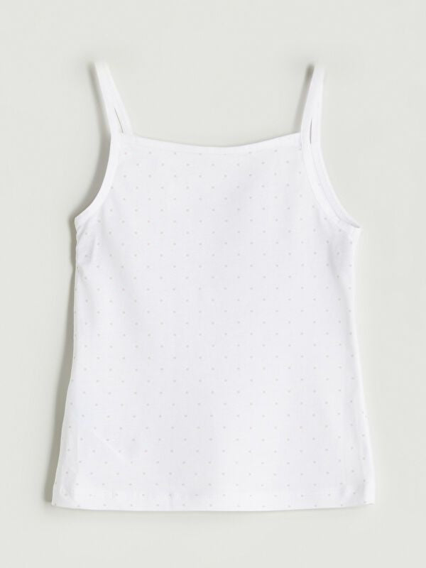 Moudda LC Waikiki - Débardeur en jersey Fille Imprimé blanc - Tunisie 4