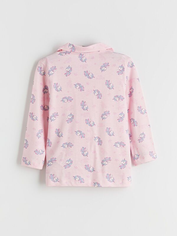 Moudda LC Waikiki - Pyjama manches longues en jersey mi-saison pour Fille - Tunisie 4