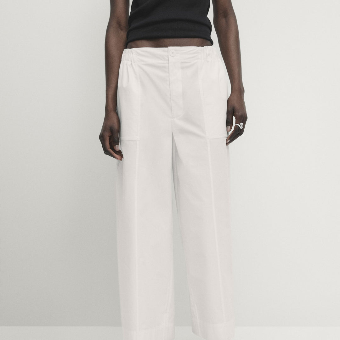 Moudda Massimo Dutti - Pantalon ample élastique carpenter - Tunisie 8
