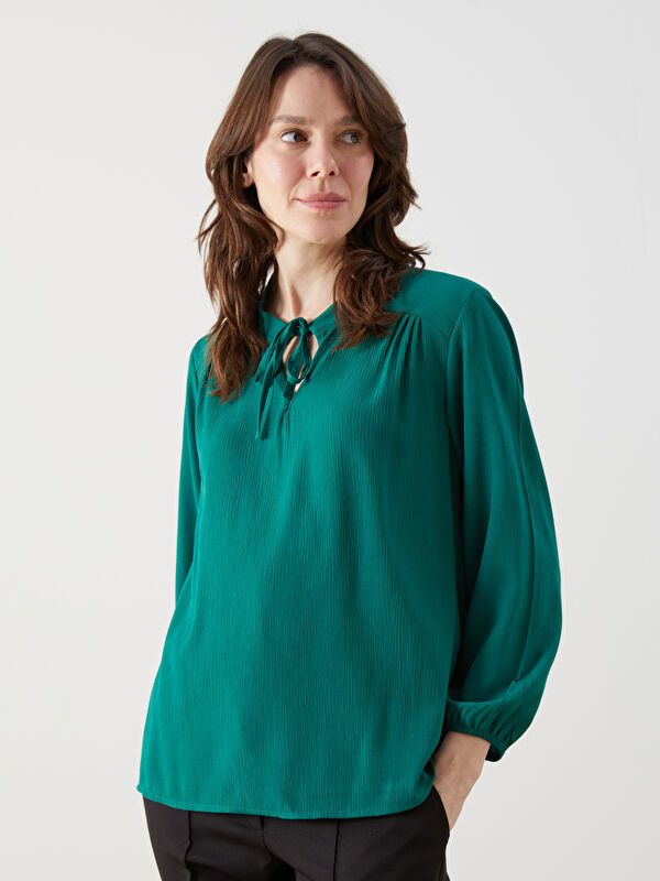 Moudda LC Waikiki - Chemise tissée cv à manches longues pour Femmes - Tunisie 1